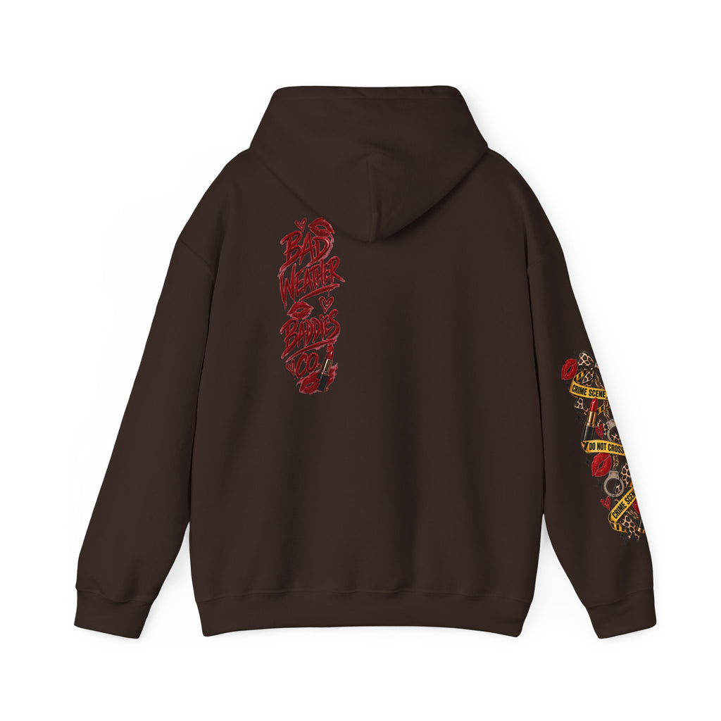 Serial Killer Documentaries and Chill Leopard Hoodie