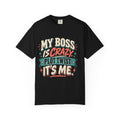 Funny My Boss Is Crazy Plot Twist Its Me Entrepreneur T Shirt