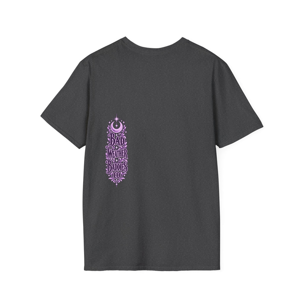 Spooky Mama Halloween Tee With Cute Ghosts Bats And Lavender Details