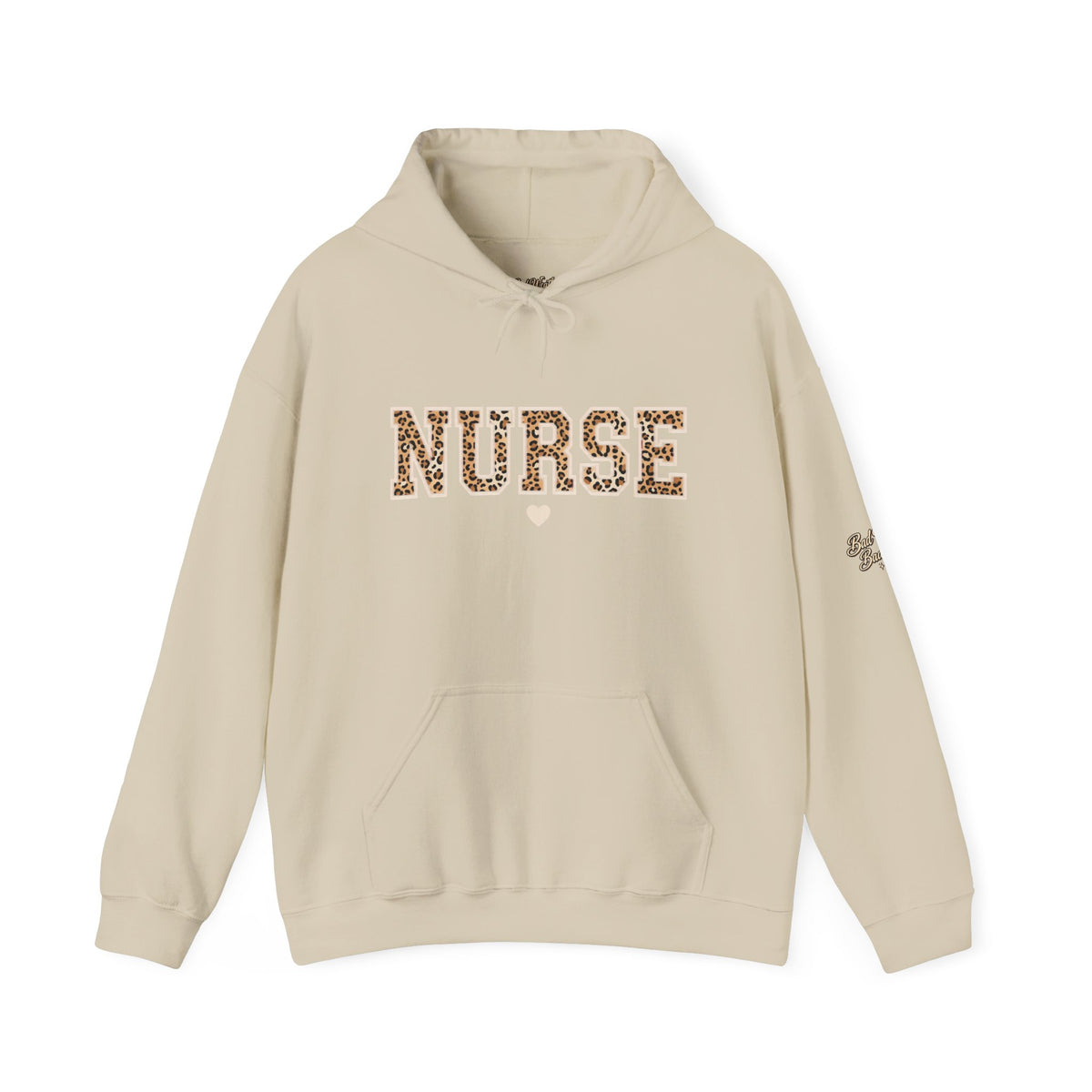 Leopard Nurse Hoodie | Cute RN Sweatshirt & Healthcare Worker Gift