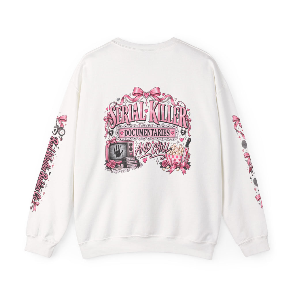 Serial Killer Documentaries and Chill Coquette Crewneck