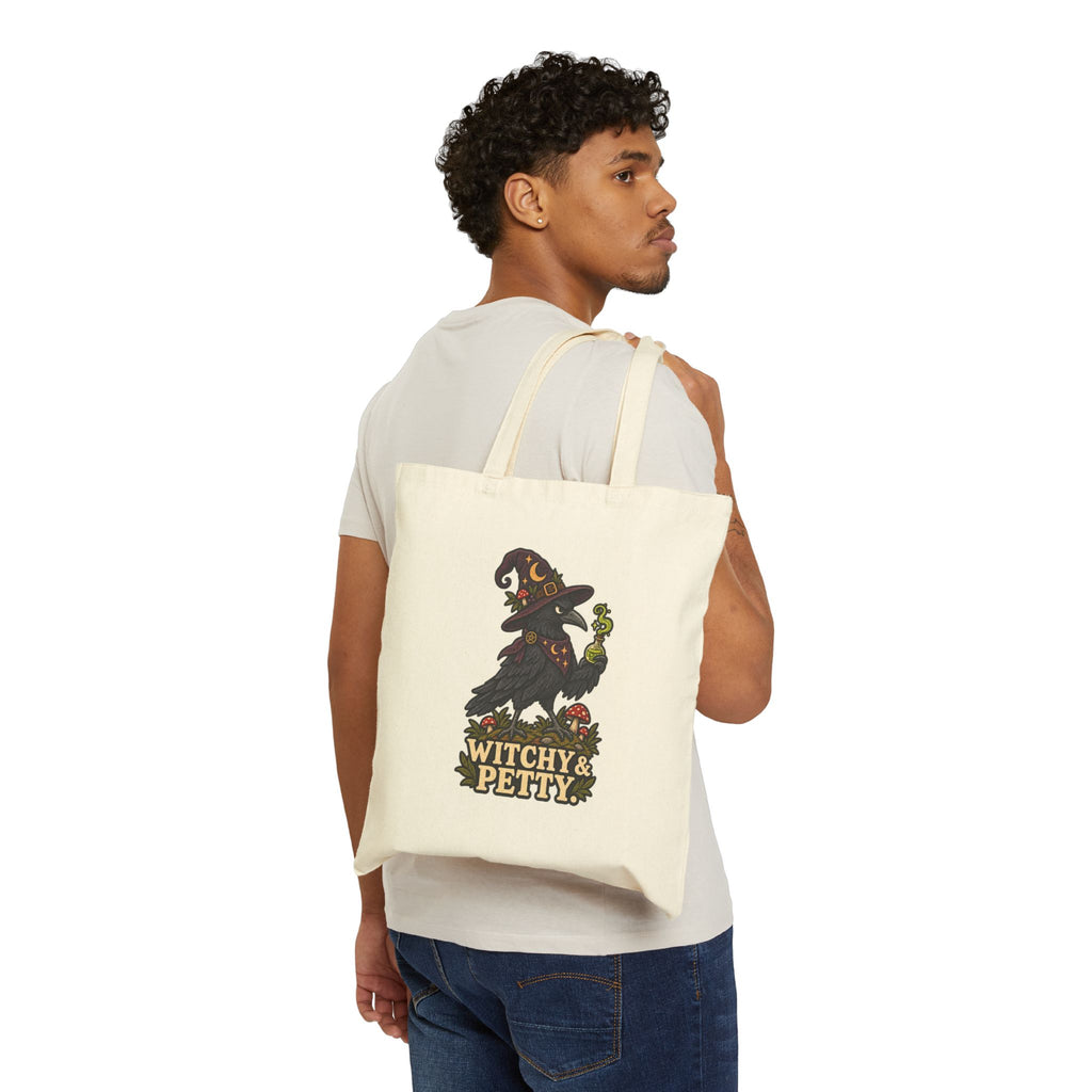 Witchy & Petty Raven Tote