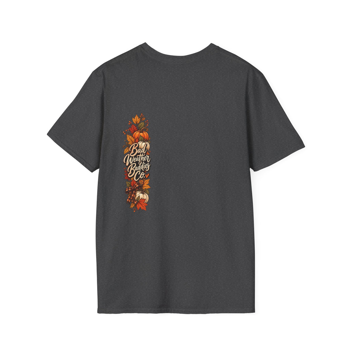 Leopard Print Bow Pumpkin Fall T Shirt Unisex Autumn Graphic Tee