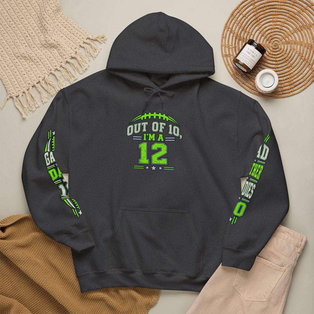 Out of 10 I’m a 12 Game Day Hoodie