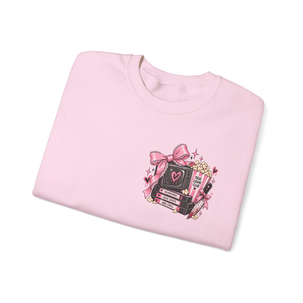 Serial Killer Documentaries and Chill Coquette Crewneck