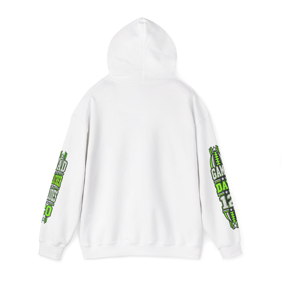 Hoodie - Out of 10 I’m a 12 Football Game Day Dad Hooded Sweatshirt