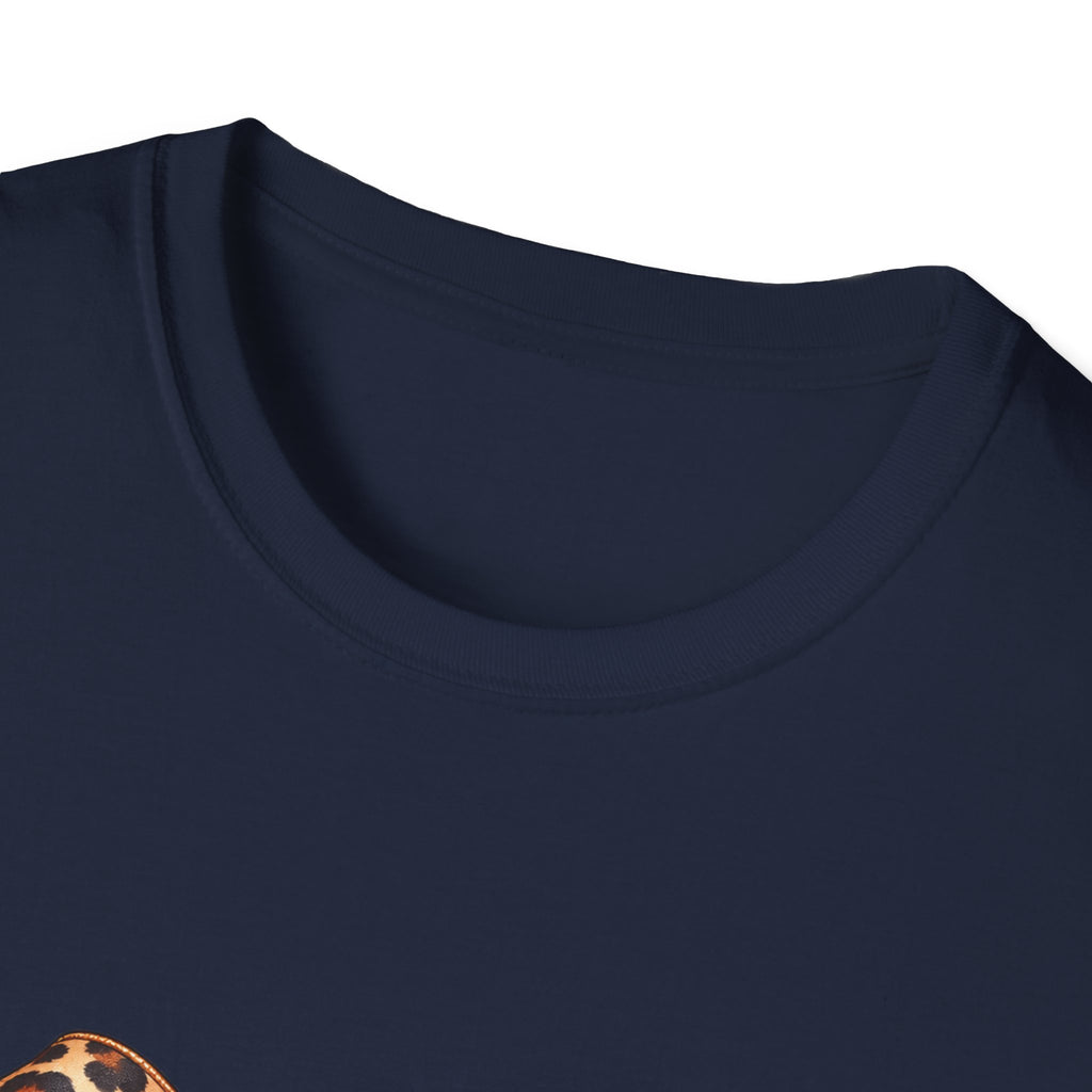 Leopard Print Bow Pumpkin Fall T Shirt Unisex Autumn Graphic Tee