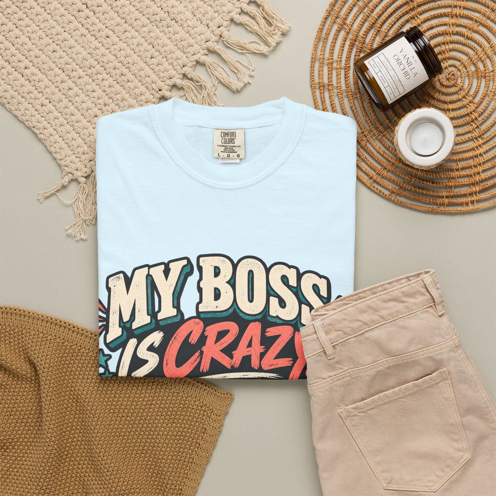 Funny My Boss Is Crazy Plot Twist Its Me Entrepreneur T Shirt