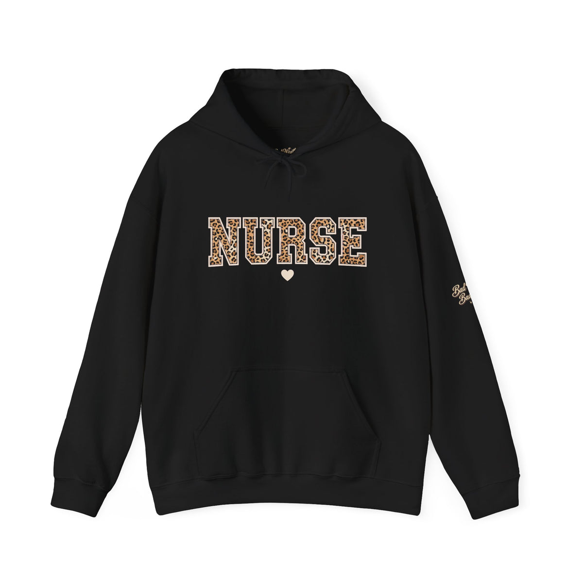 Leopard Nurse Hoodie | Cute RN Sweatshirt & Healthcare Worker Gift