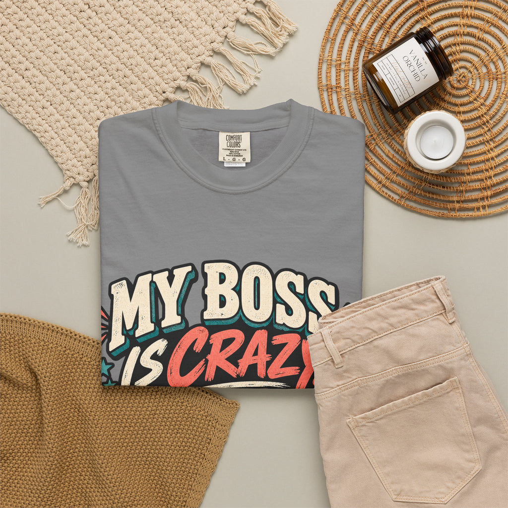 Funny My Boss Is Crazy Plot Twist Its Me Entrepreneur T Shirt
