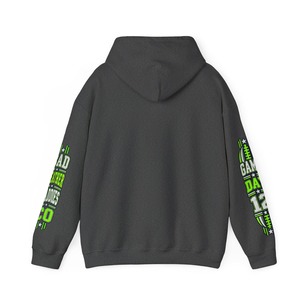 Hoodie - Out of 10 I’m a 12 Football Game Day Dad Hooded Sweatshirt