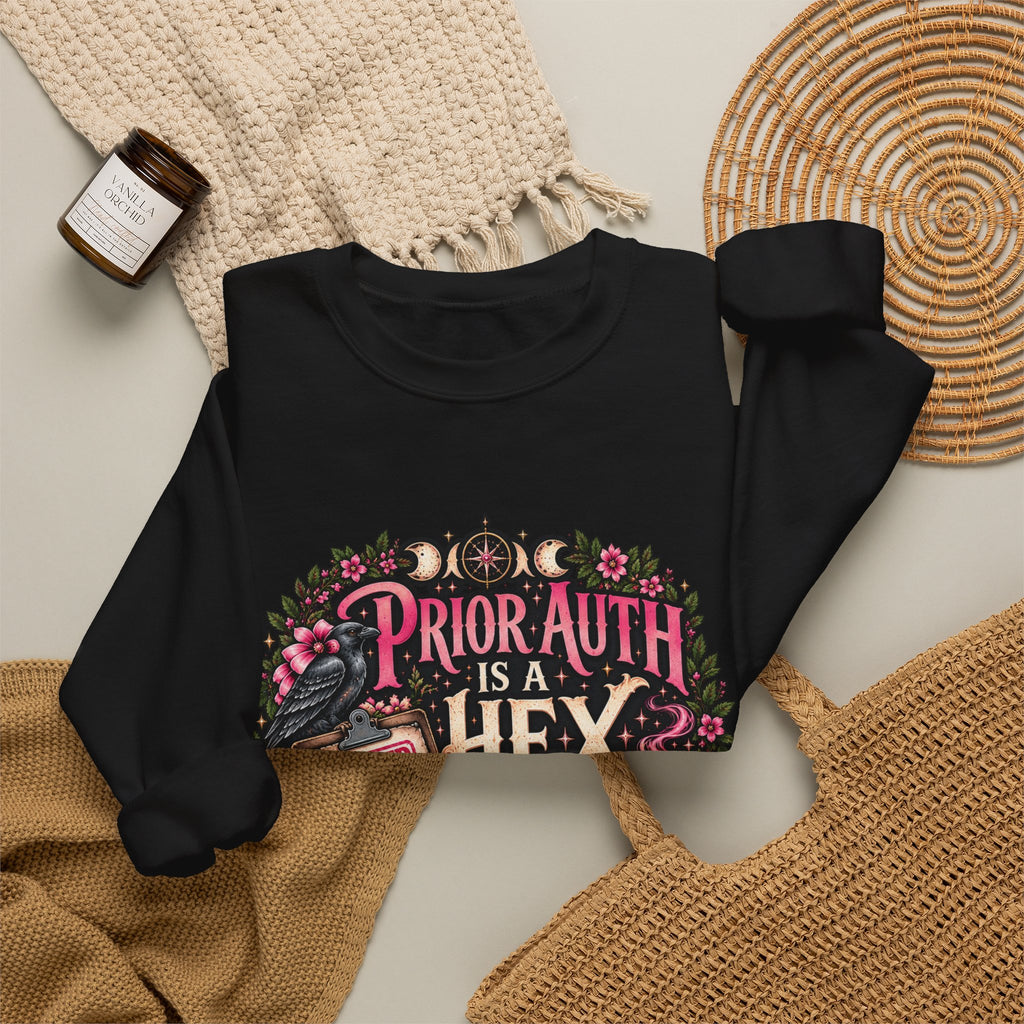Prior Auth Is a Hex Crewneck Sweatshirt