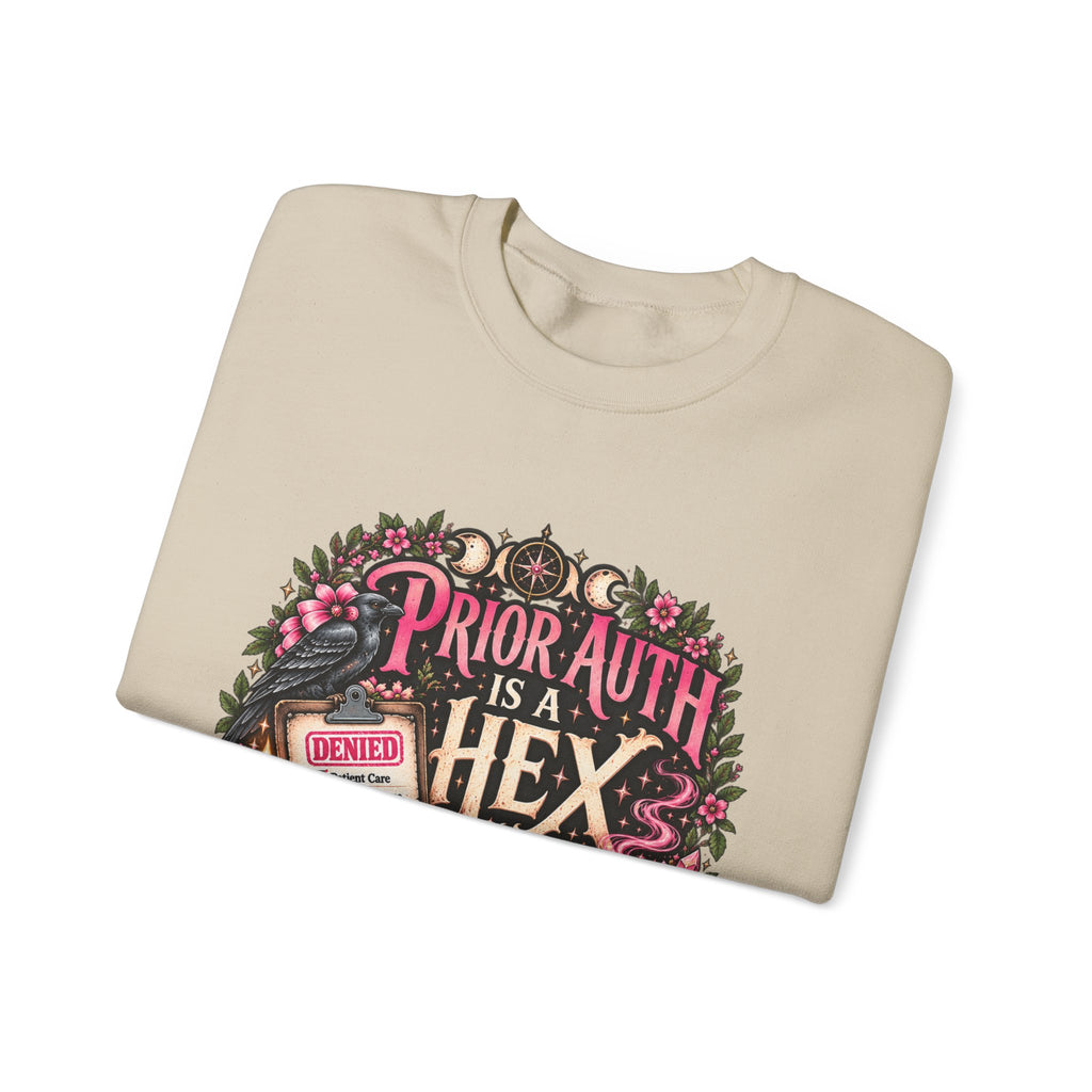 Prior Auth Is a Hex Crewneck Sweatshirt