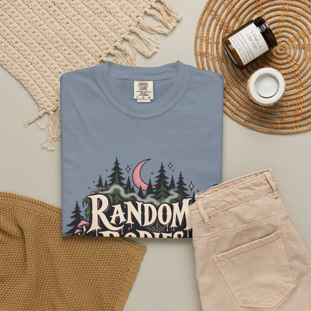 Random Bodies Lying Around Graphic T-Shirt — Dark Humor Halloween Tee