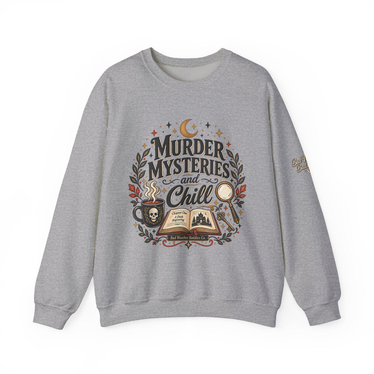 Murder Mysteries & Chill Crewneck Sweatshirt
