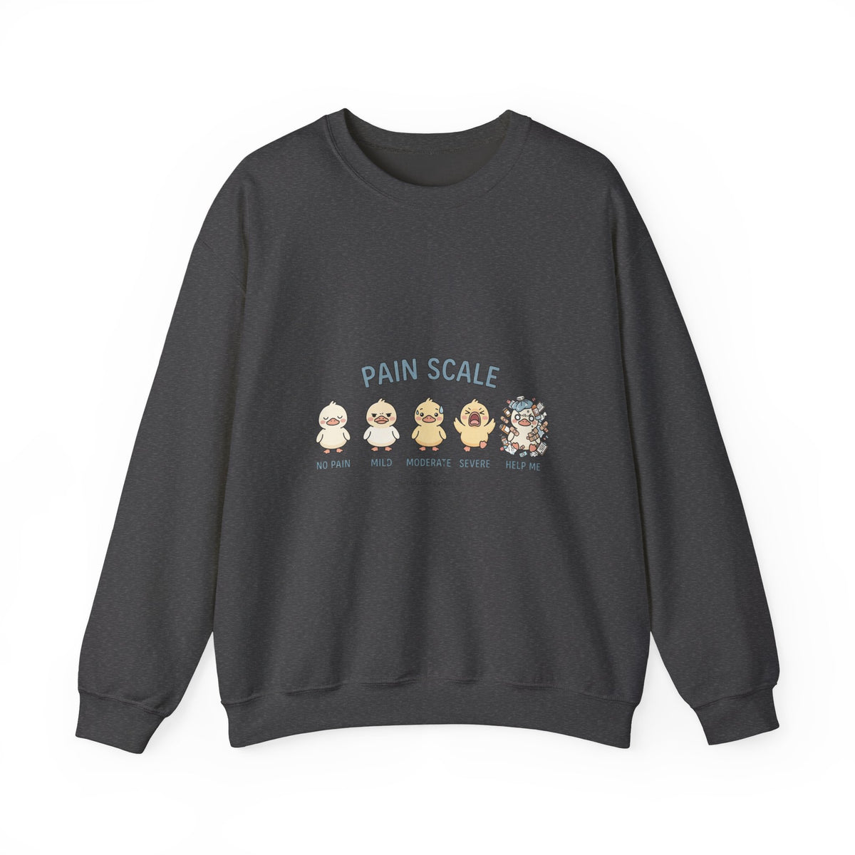 Funny Pain Scale Sweatshirt | Nurse & Healthcare Humor Crewneck